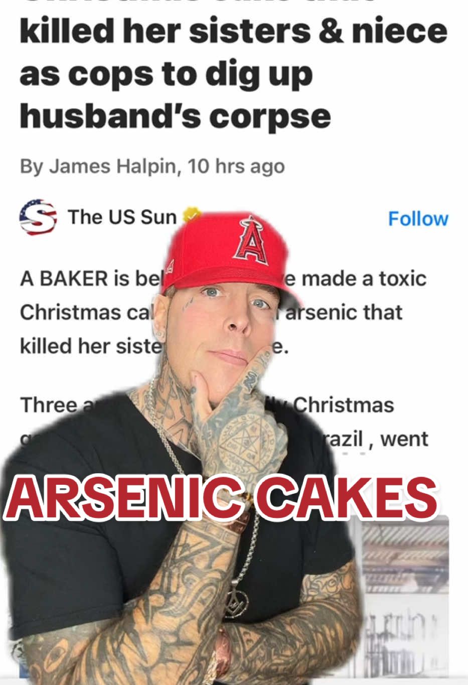 ARSENIC CAKES #ONELIGHT #Alaskanavenger #fyp #viral #prisontiktok #criminal #cooking 