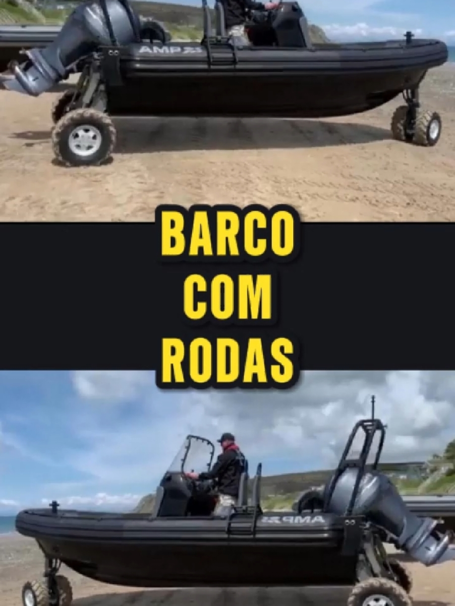 Barcos Terrestres ou Carros anfíbios? 🚤🚗 Essas embarcações impressionantes mostram que a terra e a água são apenas detalhes! Confira como os barcos com rodas entram e saem da água.  #barco #navio #embarcacao #carroanfibio #barcoterrestre #barcocomrodas #nautica #marinho #naval #engenharia #engenheiromecânico #engenheironaval 