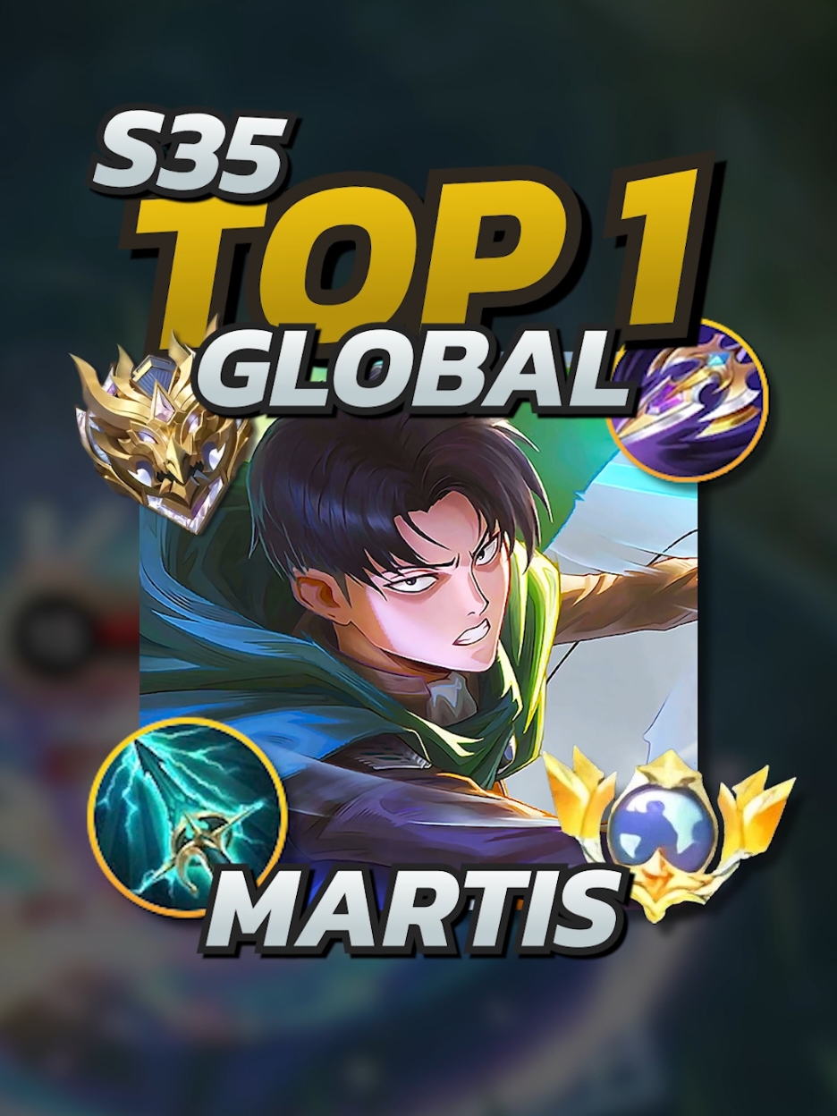 89% Winrate Martis 1900 Stars Player S35 Build! Mobile Legends #fyp #foryou #foryoupage #mobilelegends #mlbb #mobilelegendsbangbang #martis #martistiktok #martismlbb #top1global #topglobal