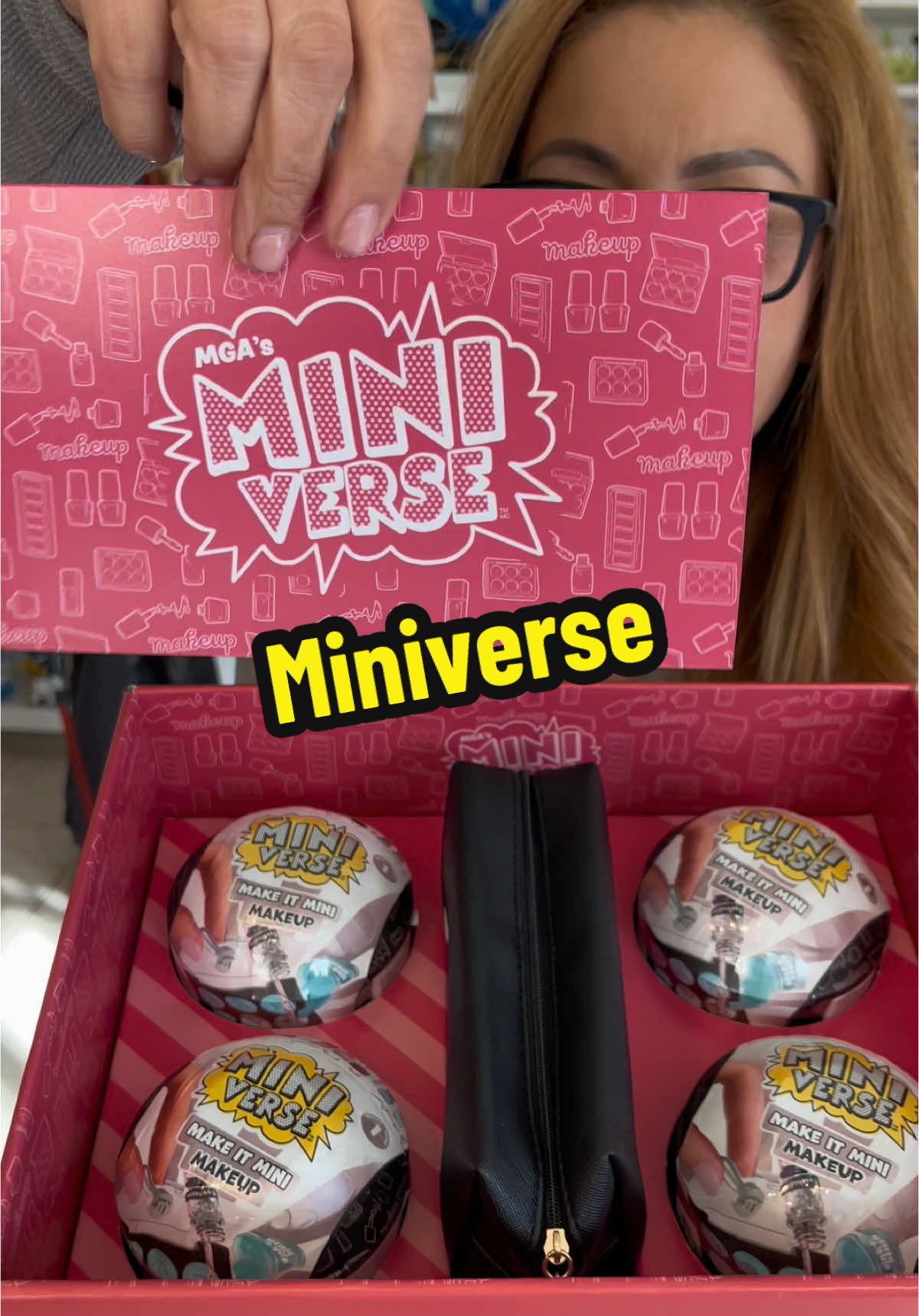 Thank you so much @Miniverse for sending over the awesome new #MakeItMiniMakeup (for free) it’s so fun and pretty! Love it! 💅🏻 #miniverse #makeup #mini #miniature #newseries #winkandblush #nailpolish #lipstain #eyeshadow #minitok #makeuptok 