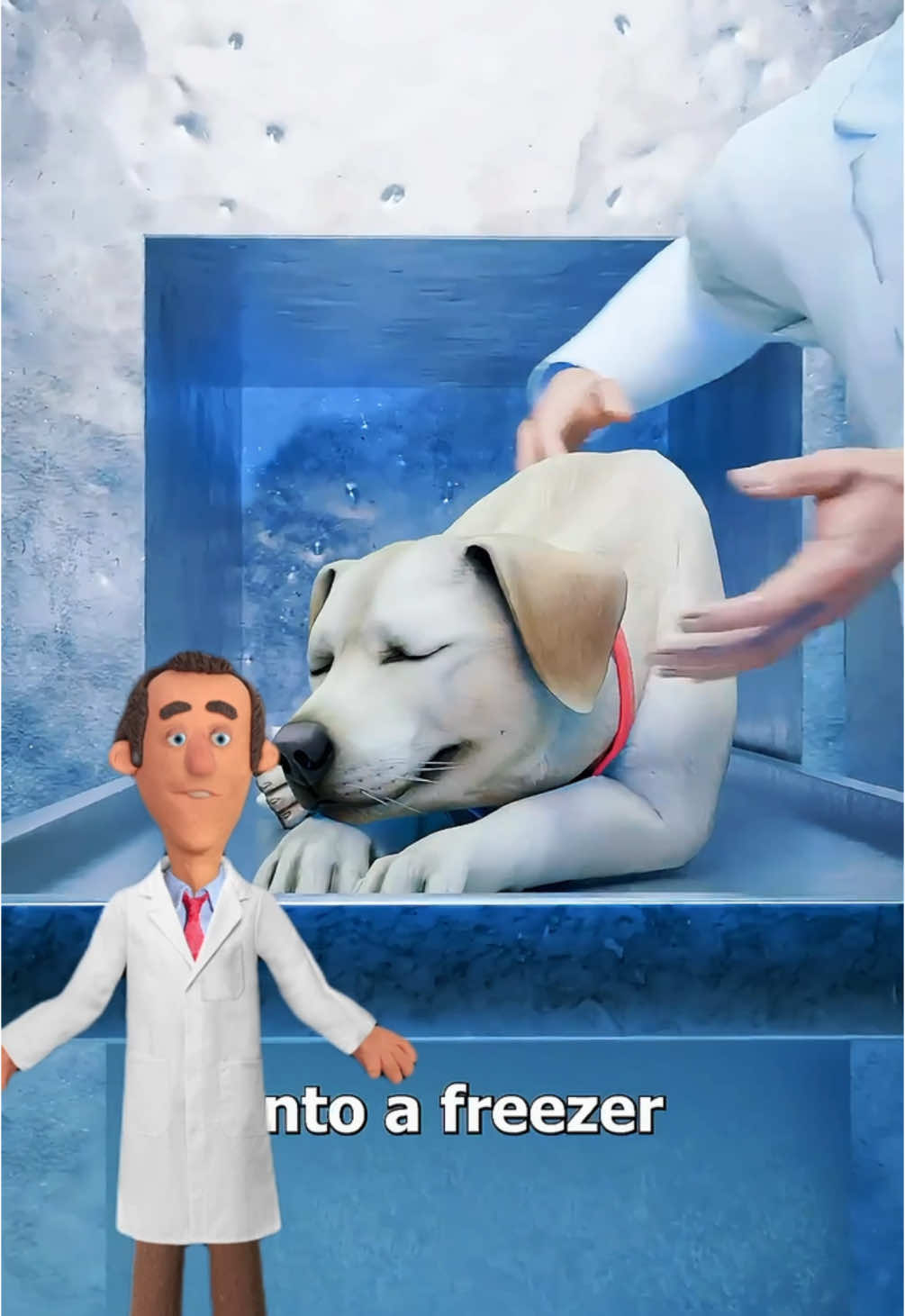 How Freeze Drying Pets Works 😮 #viraltiktok #foryoup #teamwork #fyp 