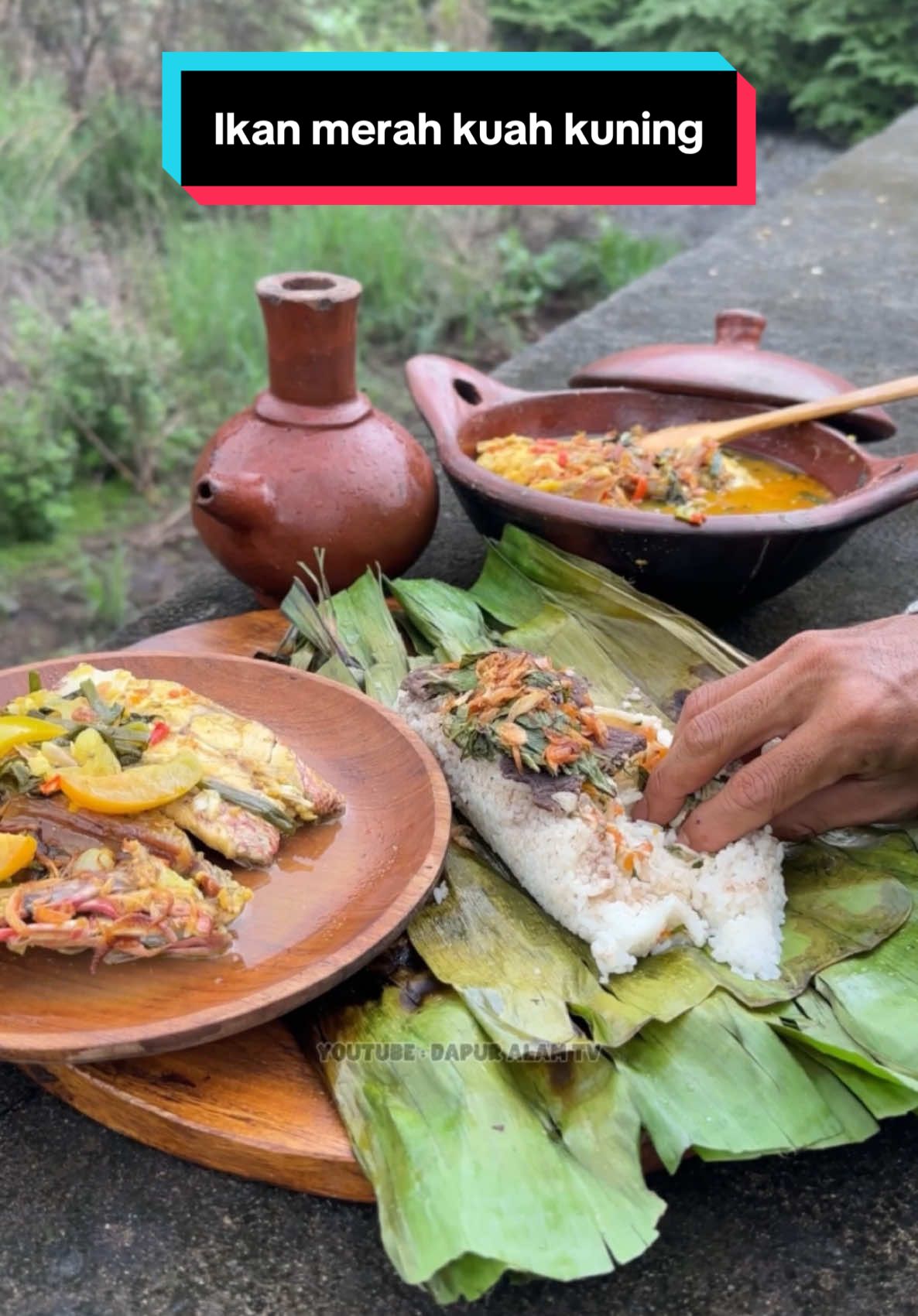 Memasak ikan merah kuah kuning #fyp #foryou #memasak #ikanmerah #nasibakar #kuahkuning 