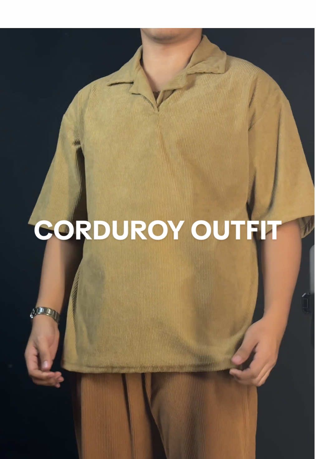 Choose your corduroy outfit, mga boss! Checkout na sa yellow basket #otaku #otakuph #corduroyoutfit #corduroy #corduroyshirt #corduroypants #otakucorduroy 