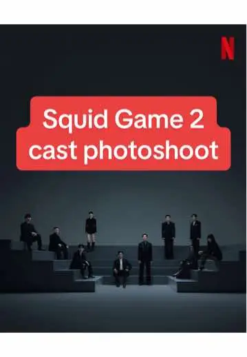 Cast of Squid Game 2 via their latest Netflix photoshoot 🖤 #SquidGame  #SquidGame2 #Netflix #KDrama #SquidGameSeason2 #SquidGame #SquidGame2Ep1 #SquidGame2Ep7 