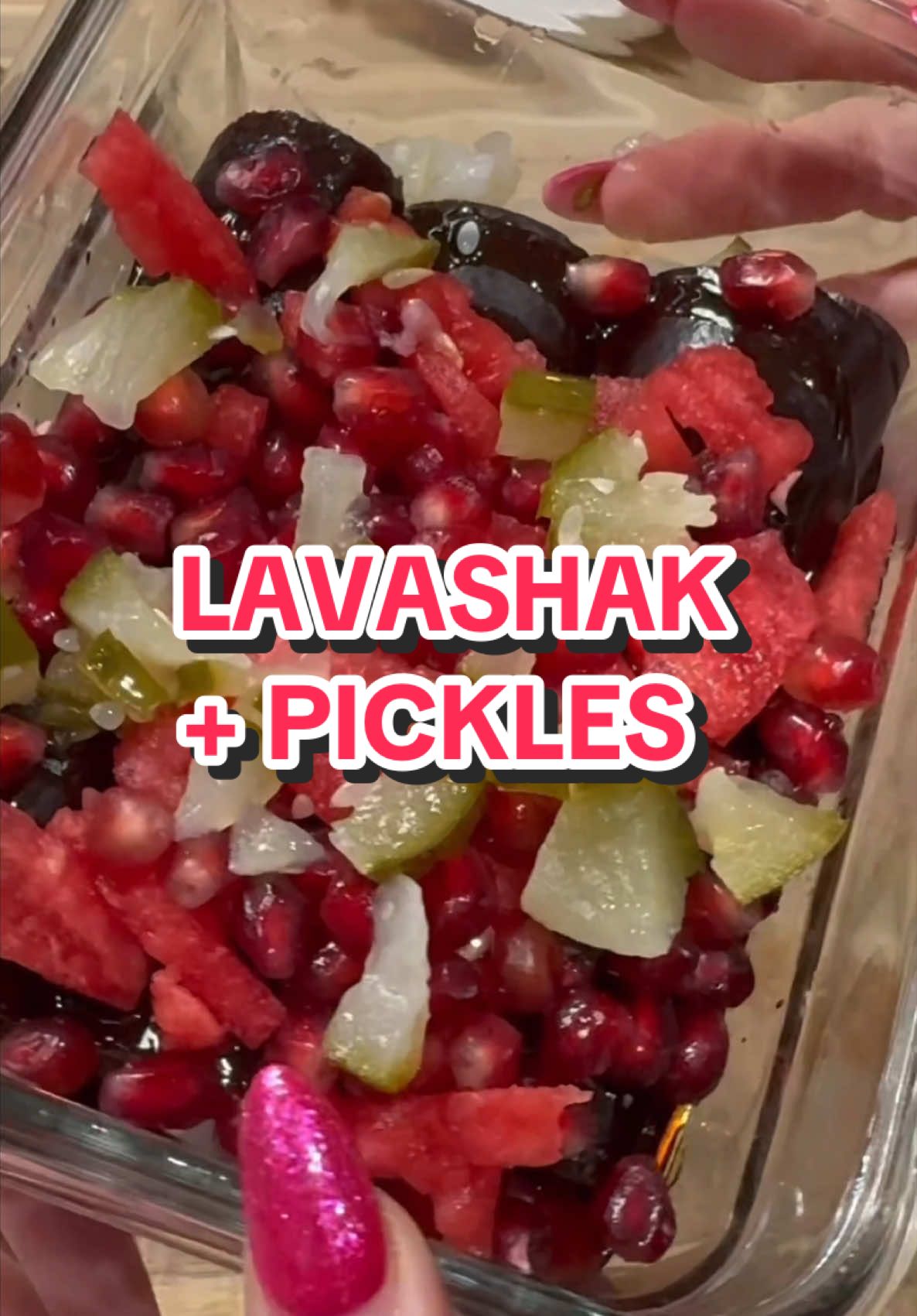 LAVASHAK WITH PICKLES? #pickles #lavashak #mukbang 