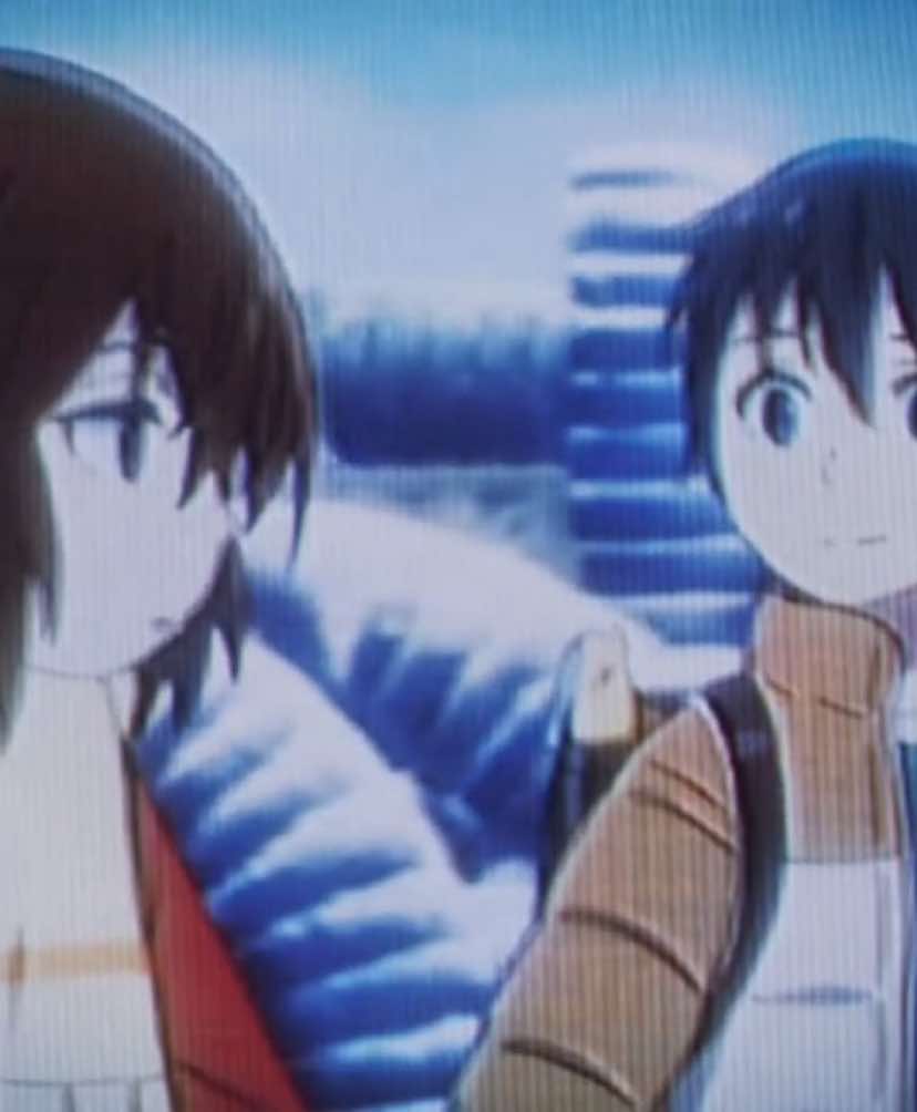 just finished erased, peak anime fr #erased #erasedanime #erasededit #slowdive #shoegaze 