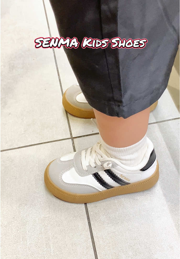 Superb quality and affordable talaga basta SENMA! Ang gandaaa! 😍✨ #senma #senmashoes #shoesforkids #kidsshoes #sambashoes #senmafashion #senmakidsfashion #shoesrecommendation #momfinds #rubbershoesforkids 