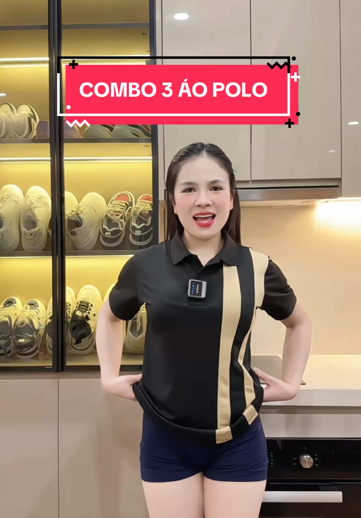 COMBO 3 ÁO POLO PHỐI 2 SỌC