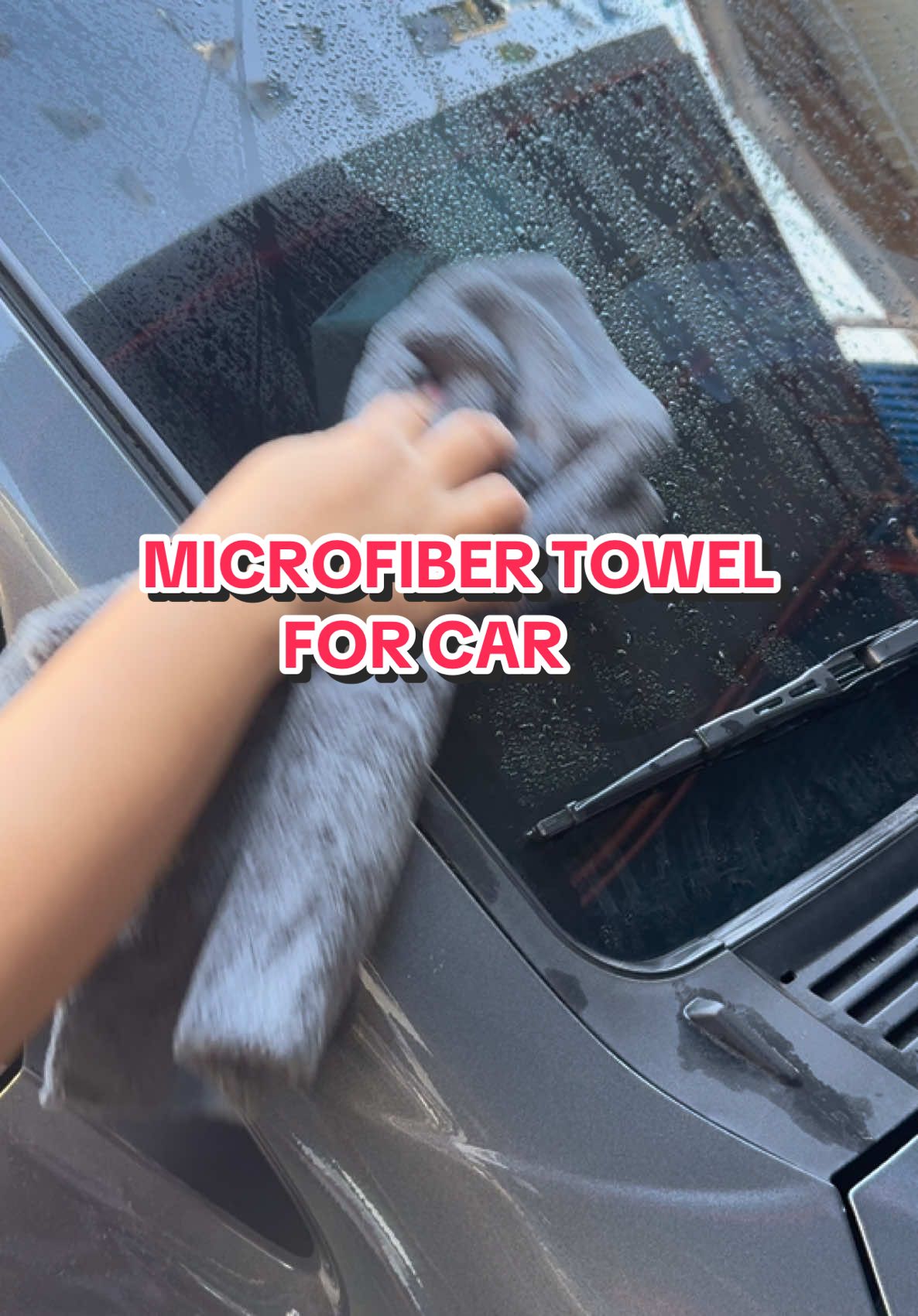 Microfiber towels for car 💯 #microfibertowel #towelforcar #fyp 