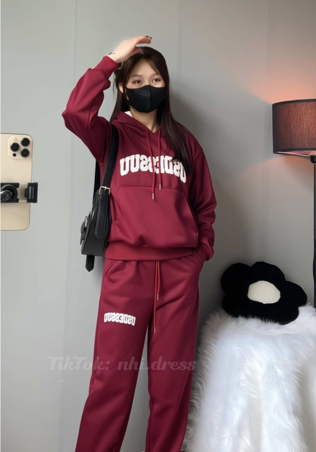 Bộ nỉ 2 da lót nhung #setdoxinh #setbonu #setxinh #aohoodie 