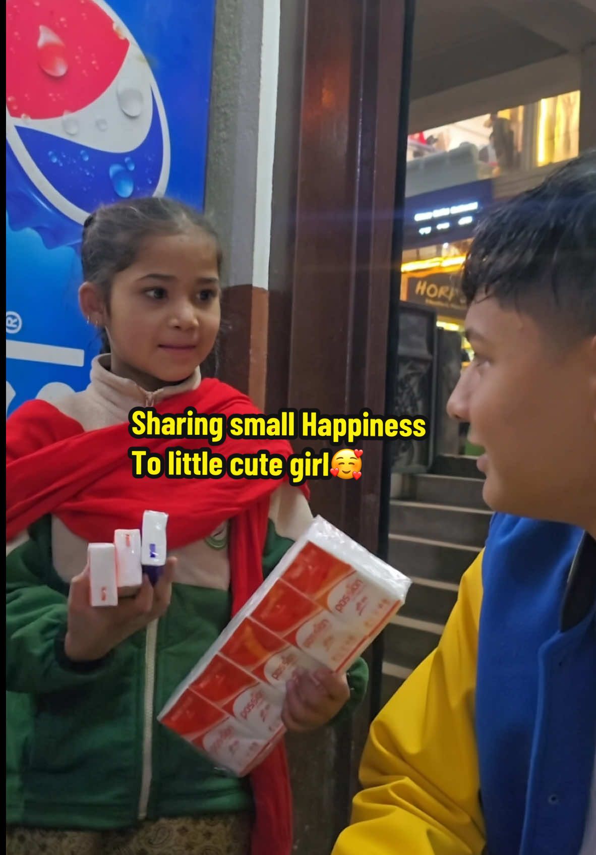 Sharing Small Happiness to Small little cute Girl🥰 #foryourpage #unfreezemyacount #mithomithomitho #goviral #sharingiscaring #sharinghappiness #fypシ #trending #viral #fylpシ #fyppoppppppppppppppppppppppp #nepalitiktok #abhinavbajracharya 