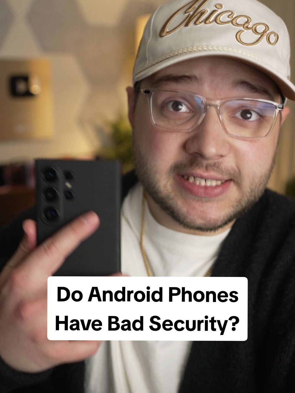 Replying to @samclar29 Do Android phones have bad security? #techtok #tech #samsung #android #s24ultra #imparkerburton #androidguy #techguy 