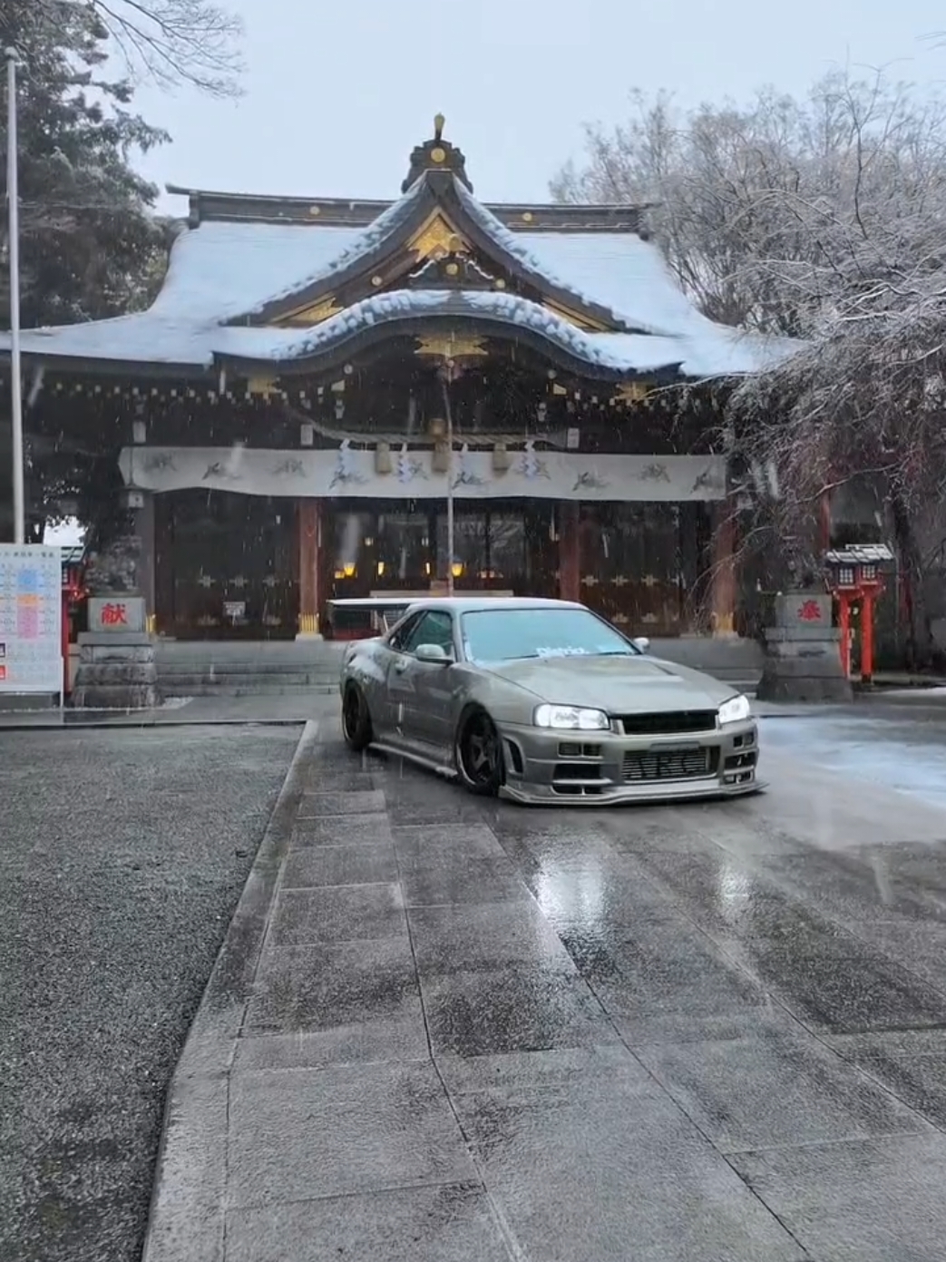 ❄️❄️❄️ #japaneseculture #foryou #jdm #jdmcarsoftiktok🔰🇯🇵🔰 #gtr #r34 