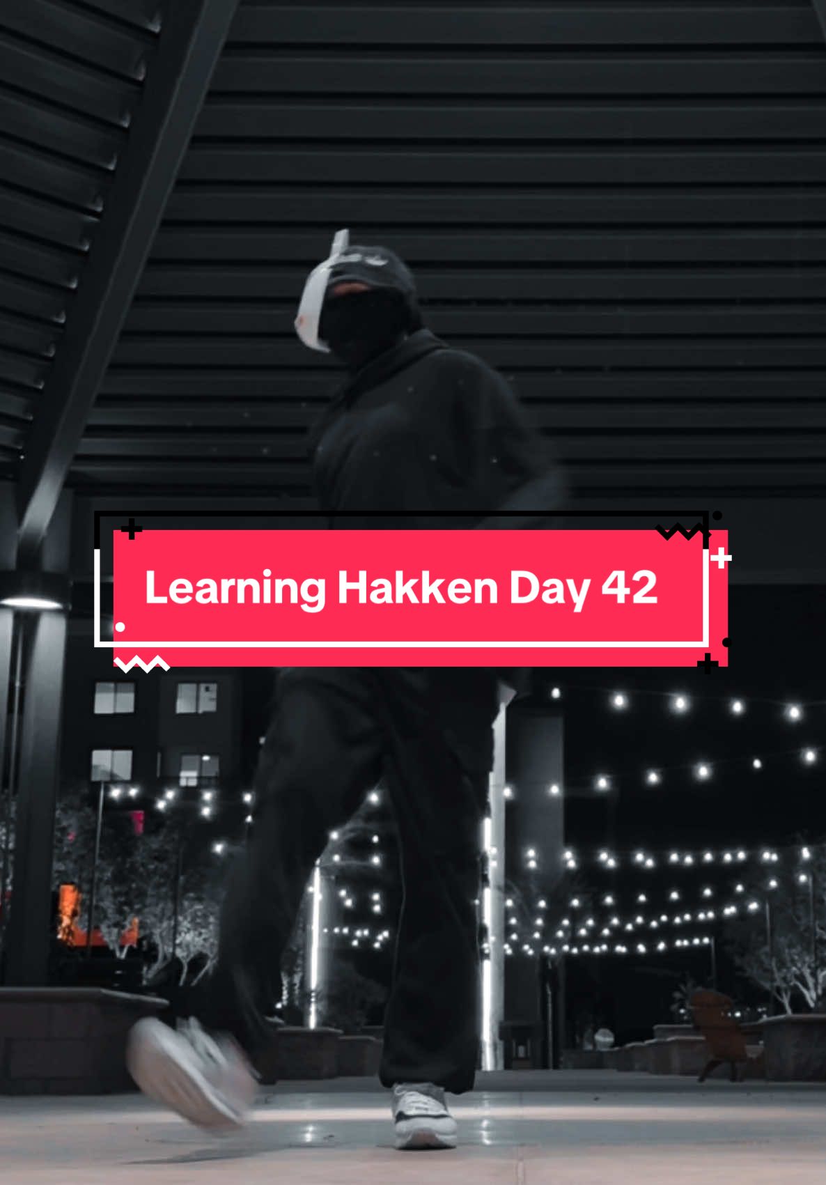 Hakken day 42. I don’t think I’ll ever get the basic step clean 🥹maybe in another 40 days of Hakken 😅 #hakken #hakk #gabber #hardcore #earlyhardcore #techno #fyp #viral 