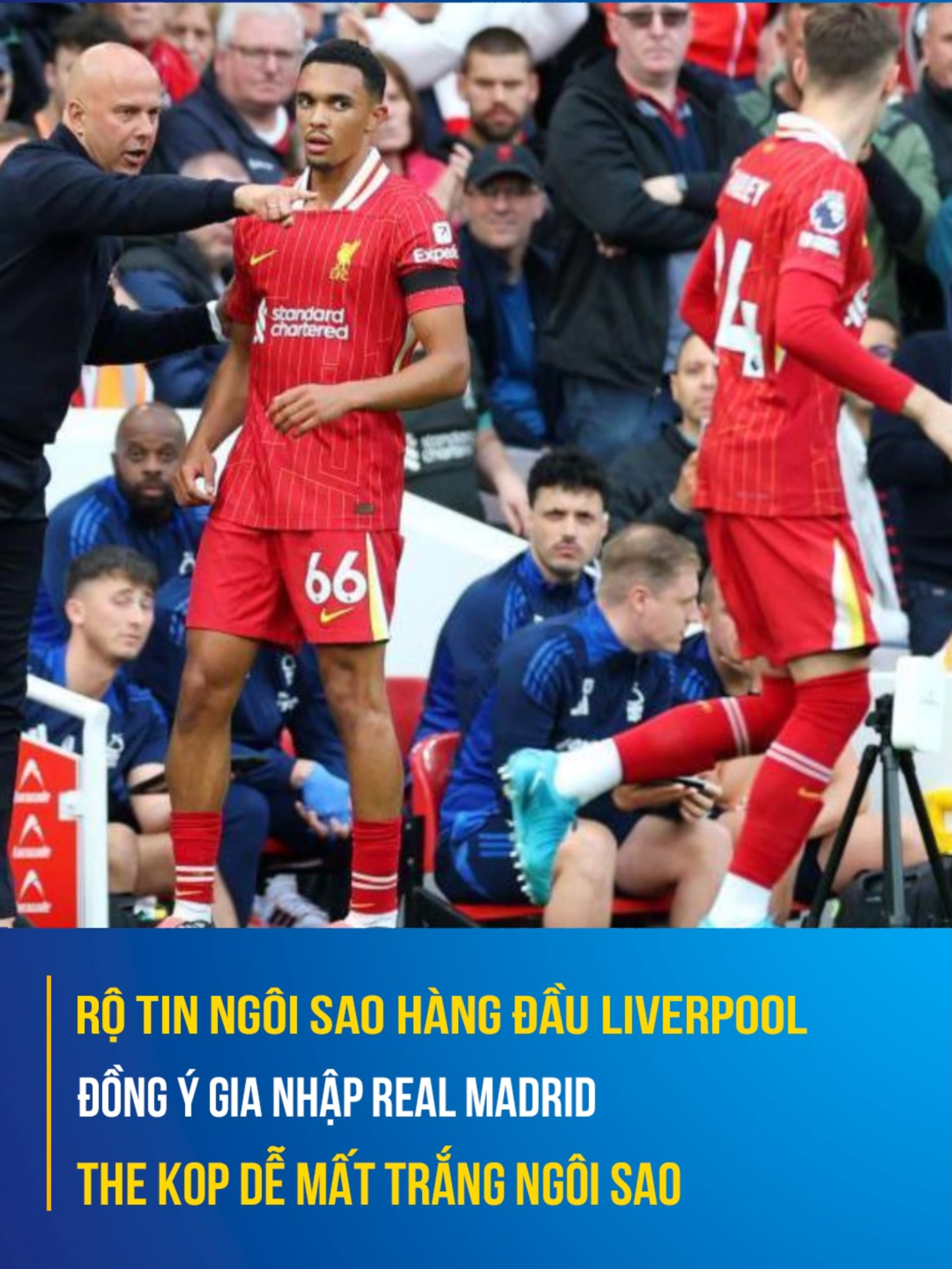 Rộ tin ngôi sao hàng đầu Liverpool đồng ý gia nhập Real, The Kop dễ mất trắng ngôi sao #SportsOnTikTok #bongdalive #sports #bongda #thethaomoingay #fyp