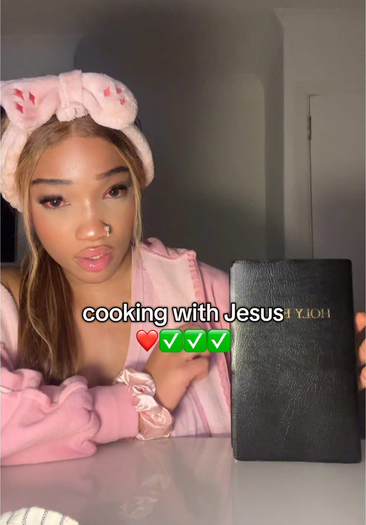 AMEN !!! 🙏🏽 jesus saves❤️ #alexisdenecheau #grwm #xyzbca #foryou #viral #fyp #foryoupage 