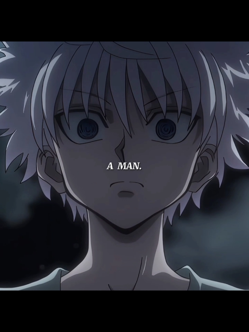 KILLUA ZOLDYCK ⚡️⚡️,  A MAN. #killua #killuazoldyck #killuazoldyckedit #killuagodspeed #hunterxhunter #hunterxhunteredit #fyp #fypシ #foryou 