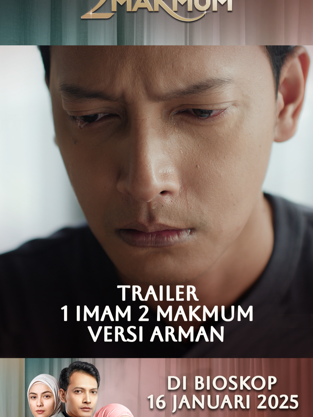 Arman (Fedi Nuril) masih mencintai Leila (Revalina S. Temat), istrinya yang telah tiada. Namun kini, ia menikah lagi dengan Anika (Amanda Manopo), yang berharap menjadi istri sepenuhnya. Arman, di sisi lain, belum mampu melangkah dari kenangan masa lalunya. Apakah Arman bisa menerima cinta yang baru, atau ia akan terus terjebak dalam bayang-bayang cinta lama? ✨ Temukan jawabannya di 1 Imam 2 Makmum, mulai 16 Januari 2025 di bioskop! #1Imam2Makmum #amandamanopo #fedinuril #revalinastemat #fyp #filmdrama #trailer