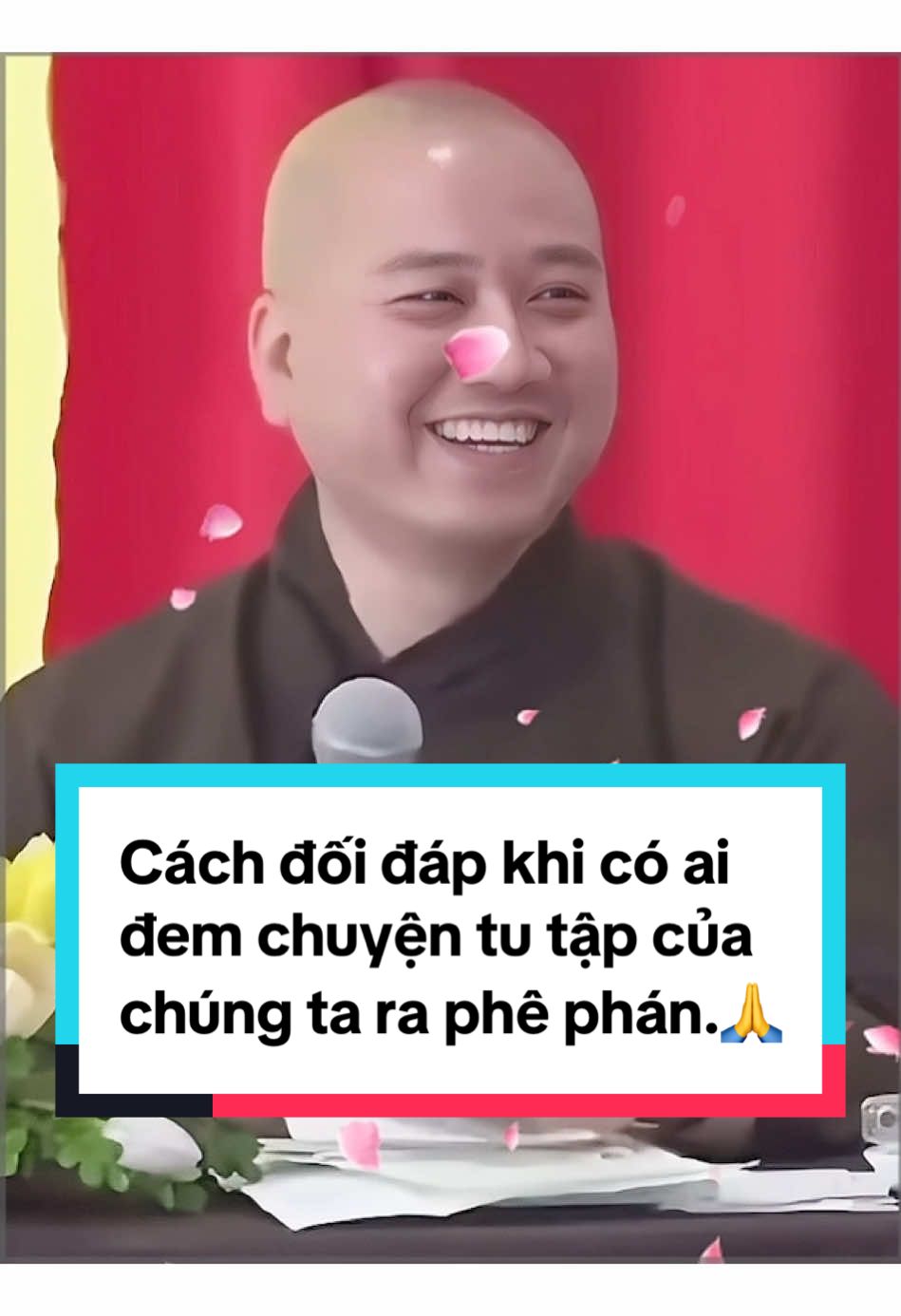 Cách đối đáp khi có ai đem chuyện tu tập của chúng ta ra phê phán.😂❤️🙏 #nammoadidaphat #phatphapnhiemmau #thaythichphaphoa #thichphaphoa #vandap #vandapphatphap #chulanhtamhon #hoanhy #hoanhyniemadidaphat #foryou #xuhuong #fyp 