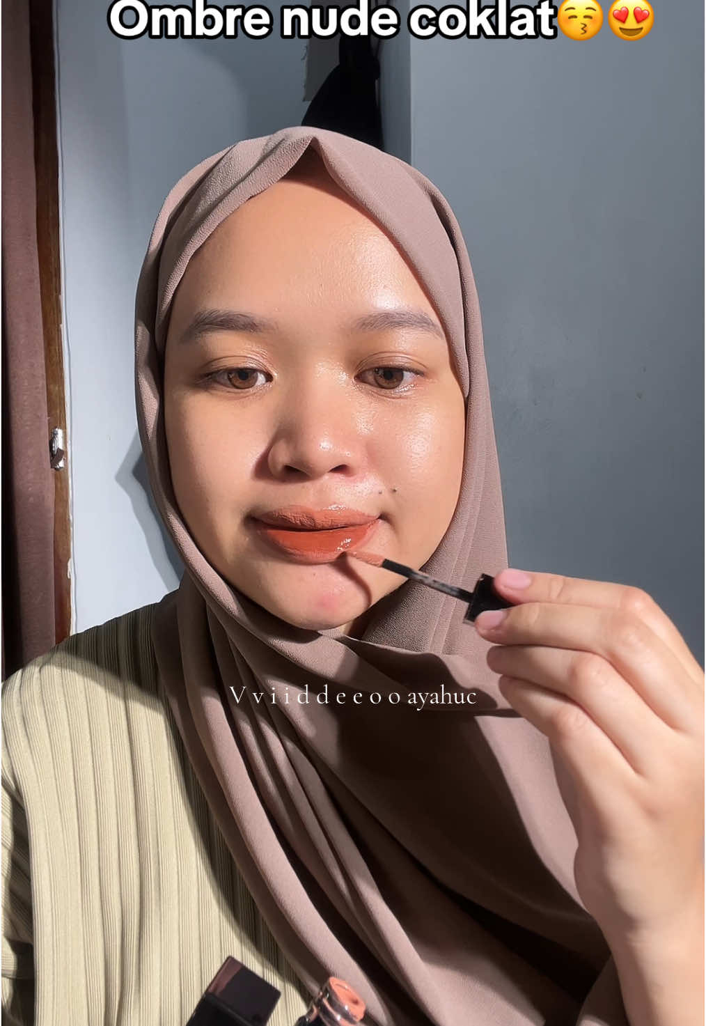 Canci amat sih ombrenya #yearendsale #wibgajian #bestbuy2024 #makeoverid #lipglaze 