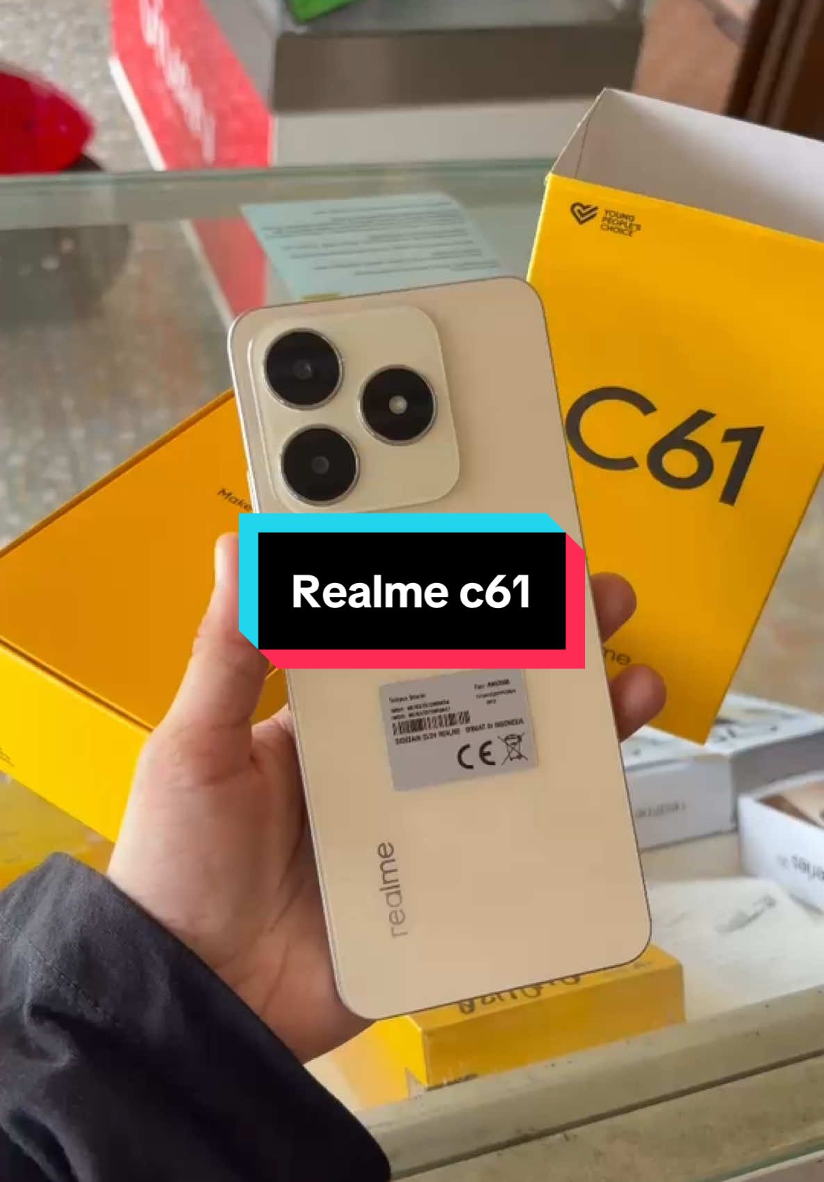 Realme c61✨#realme #realmec61 #realmeindonesia #promoakhirtahun #jagoanvidiotrending 