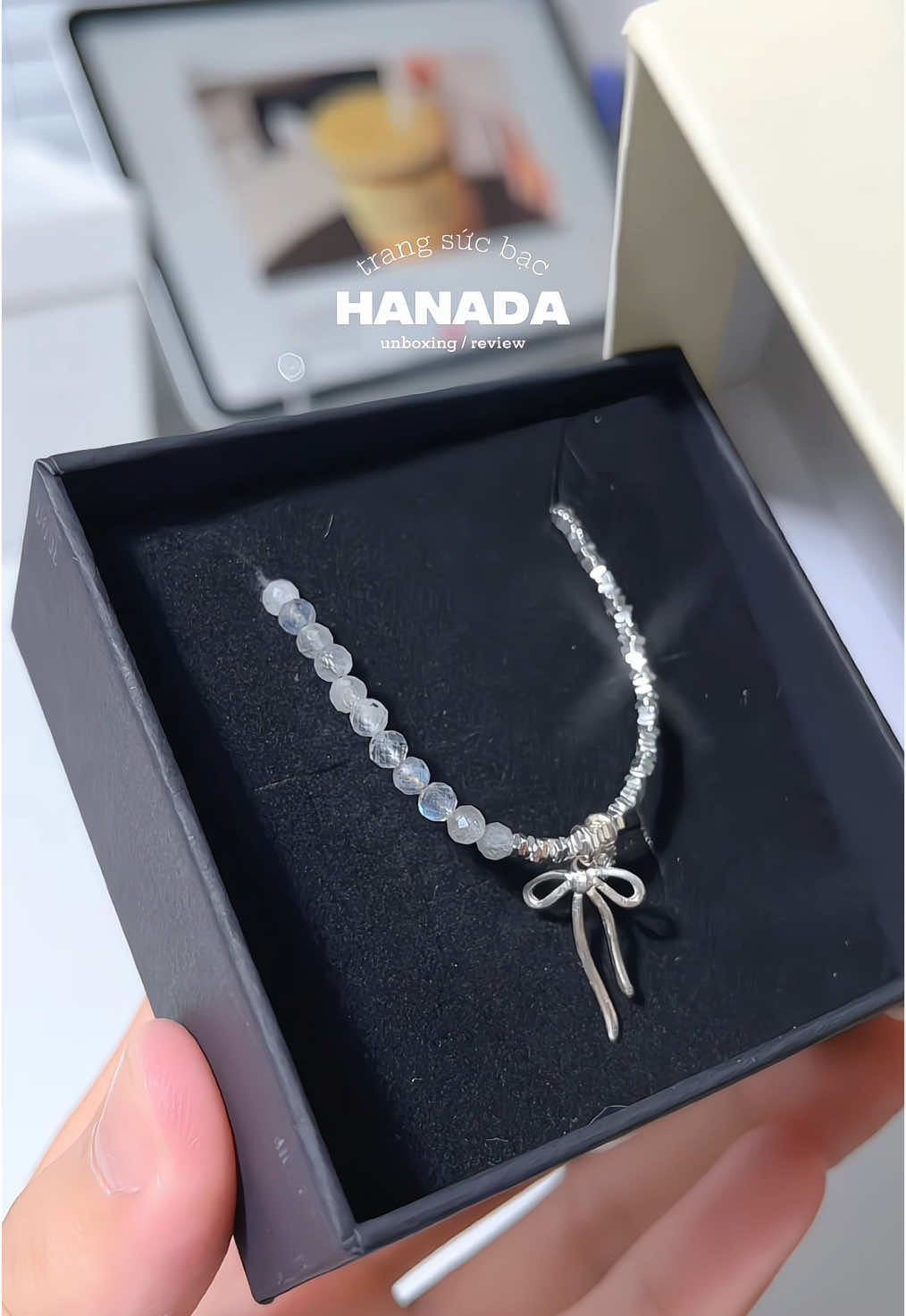 lắc bạc bling bling siu xinh mấy bà ơi ✨🫧#unboxingvideo #hanada #trangsucbac #lactaynu #goclamdep #viral #muataitiktokshop #quatangnguoiyeu #nghile2009 #trangsuc #bac925 @Hanada Accessories 