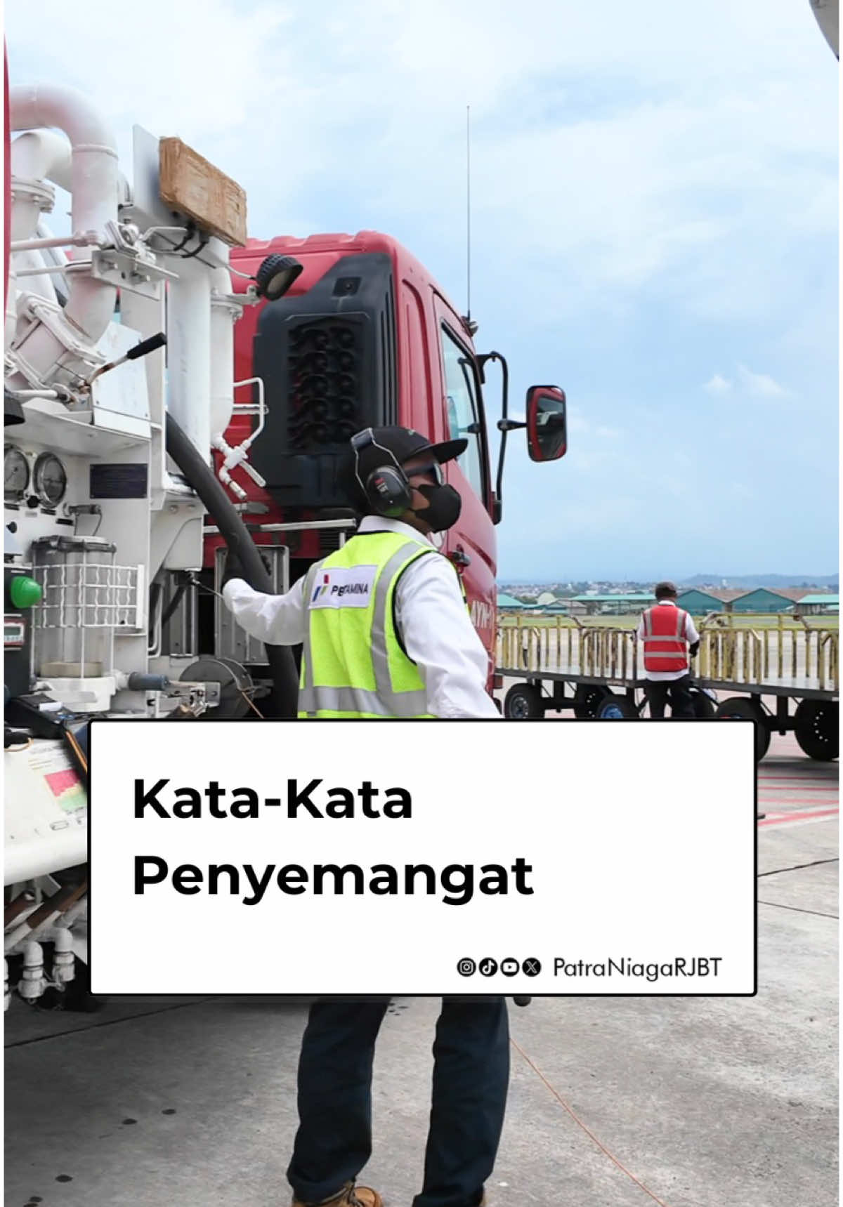 Dapat kata-kata motivasi dari kang @eripras3_ 😂😂 Sobat yang hari Minggu kerja, tetap semangat yaa 🥳🥰 #PatraNiagaRJBT #Pertamina