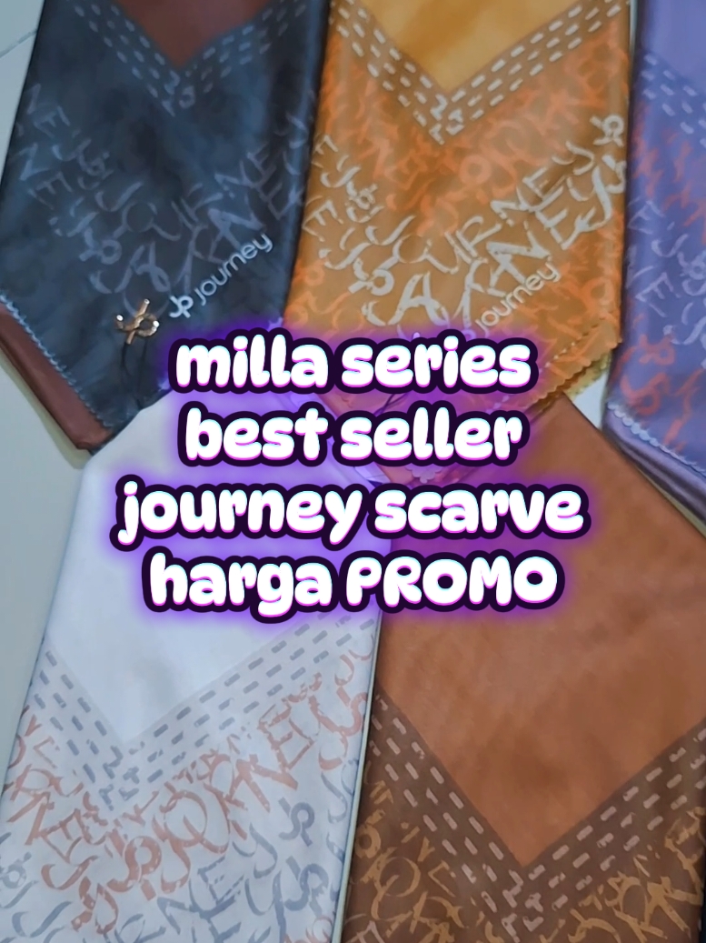 milli series ready 30 warna #hijabsegiempatpremium #journeyscarves #GebyarBelanjaDesember #cuantanpabatas #WIBgajian #yearandsale 