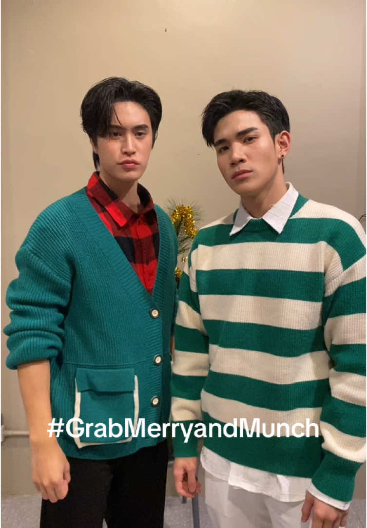 เค้าหล่อนะคะแต่เค้า....😂 @Fourth @Gemini_nt   GEMFOT x GRABFOOD #GrabMerryMunchxGeminiFourth #เจมีไนน์โฟร์ท #geminifourth #gemini #fourthnattawat 