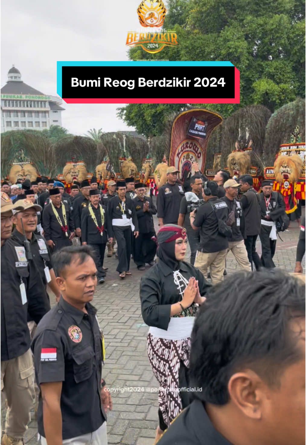 Selamat dan Sukses atas digelarnya Bumi Reog Berdzikir 2024 di Alon Alon Ponorogo.