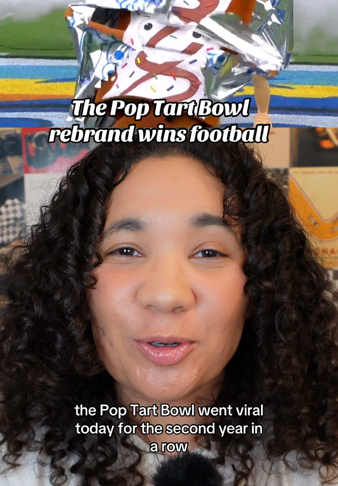 The Pop Tart Bowl rebrand is one of the best things to hit sports marketing in a while #poptartbowl #poptarts #CollegeFootball #ohiostate #football #nfl #sports #womenssports #womeninsports #cheezits 