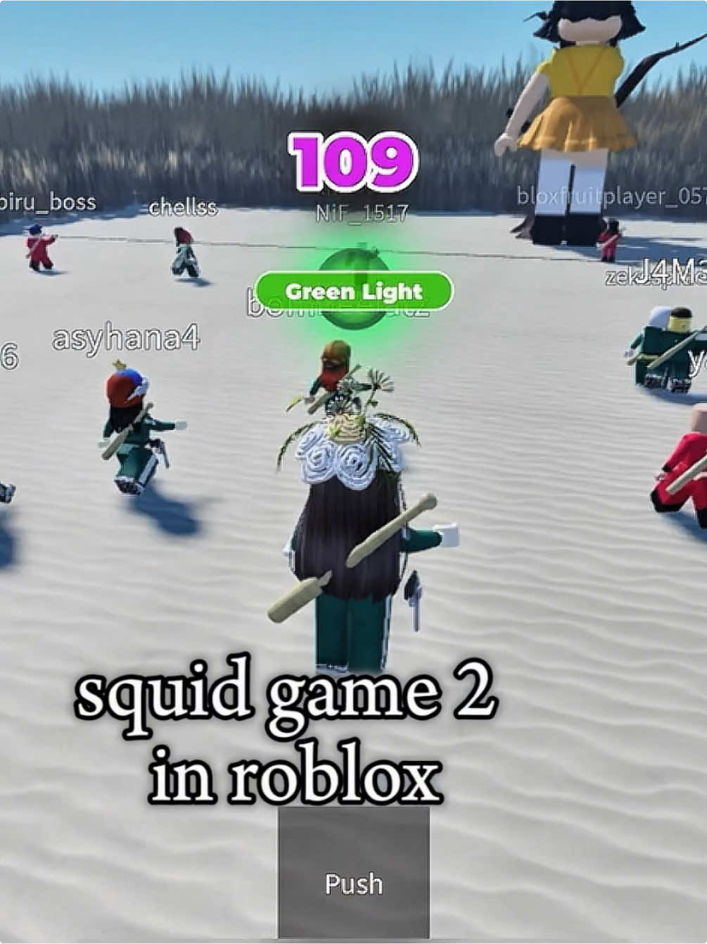 seruu  nama map:squid game #roblox #squidgame #robloxsquidgame #fyp 