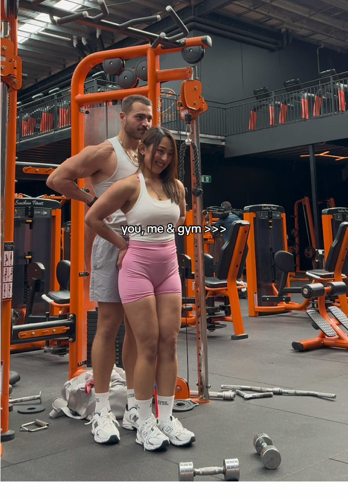 Wearing out fav @AYBL fueled by @ehplabs Oxyshred || DC: BRANGIE Link is in the bio to shop @IAmBrad #gym #fitcouple #couplegym #couplegoals #Fitness #GymTok #fittol #coupleworkout #gymcouple #nepal 