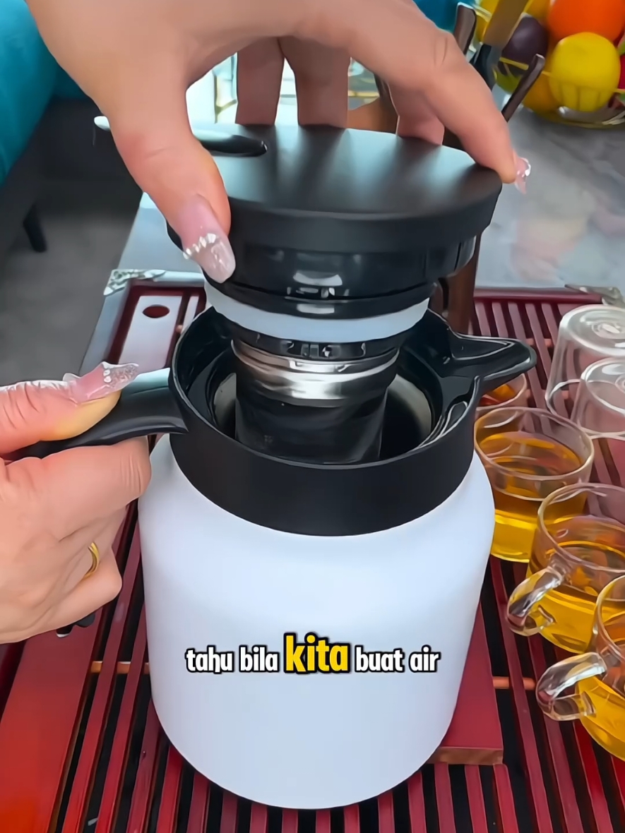 Teapot thermos stainless steel teko tahan panas #teko #teapot #thermos #KitchenHacks #kitchengadgets #kitchenutensils 