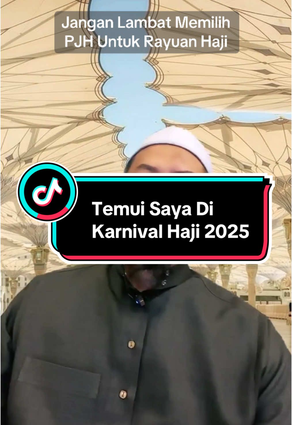 InshaaAllah jumpa saya di Karnival Haji 2025 pada 3,4&5 Januari ini. Moga dipermudahkan urusan dan diterima rayuan haji bagi yang sangat menginginkanya. #melayanimembimbingdenganhati #maghfirahtraveltours #haji2025 #pejuangkemabruranhaji