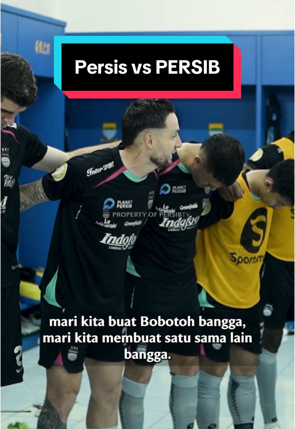 Berjuanglah dan rebut kemenangan malam ini👊⚔️ Come on boys! #PERSIB🔵 #PERSIBDAY #WeArePERSIB