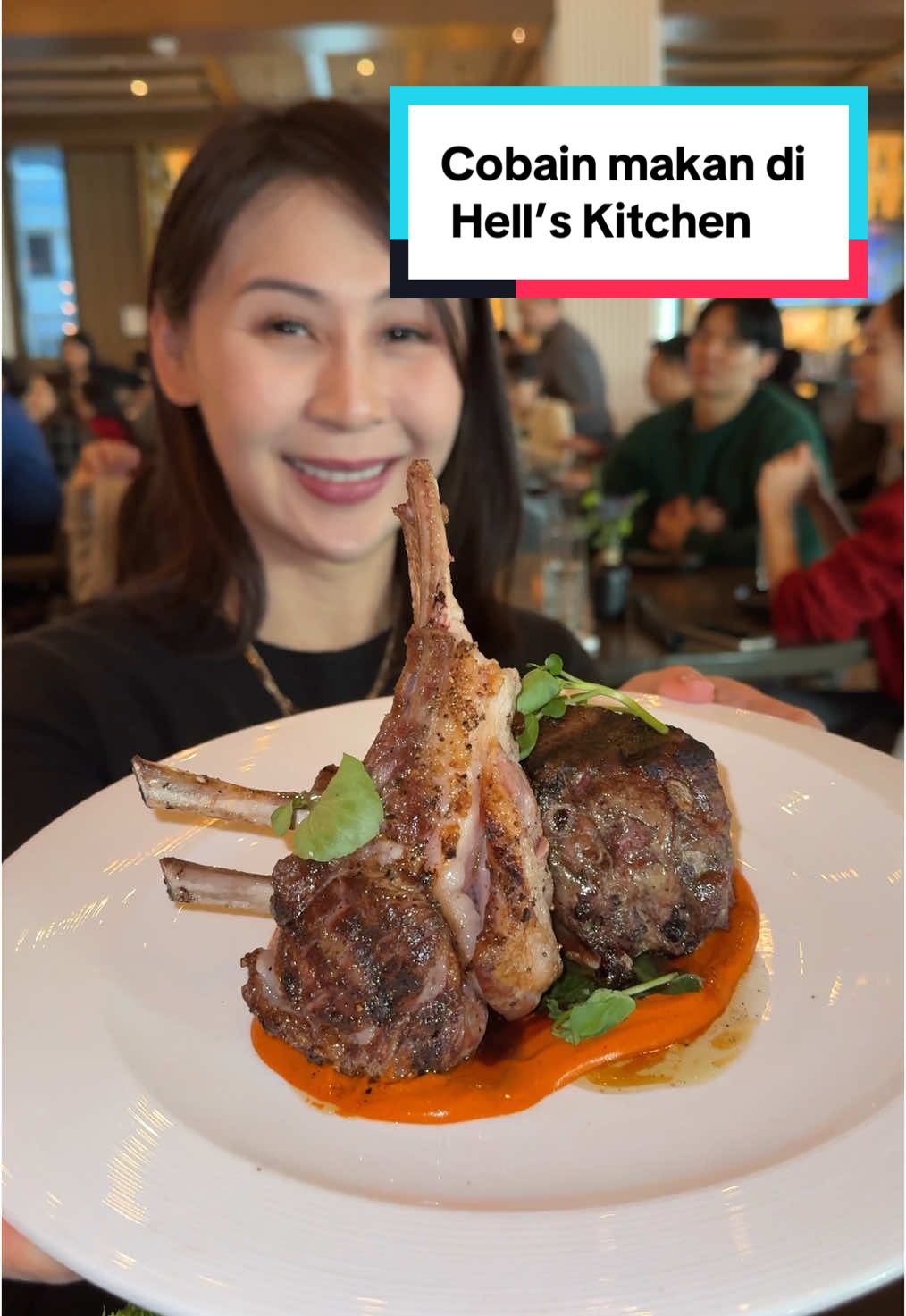 Mumpung di Las Vegas , cobain Hell’s Kitchen nya Gordon Ramsay …. Enak gak yahhh ….  #sibungbung #kuliner #kulinerviral #reviewmakanan 