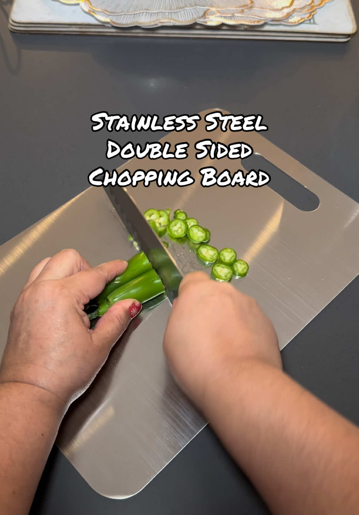 Súper fácil de lavar y no acumula bacterias ni olores 🦠 #choppingboard #cuttingboard #tiktokshopfinds #TikTokShopHaul 