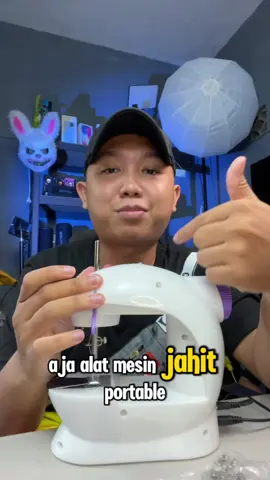 Alat mesin jahit mini portable untuk alat wajib dirumah #alatjahit #mesinjahit #mesinjahitportable #mesinjahitmini #wibgajian 
