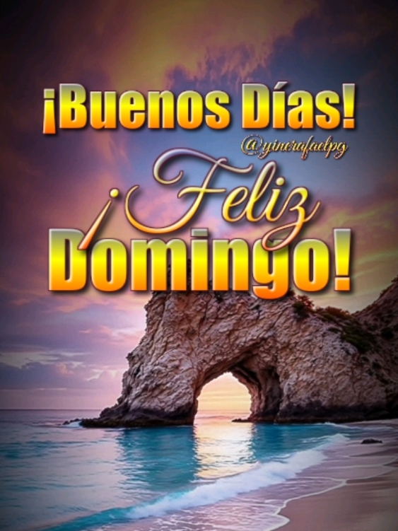 Buenos Días! Feliz Domingo! #frases #bonitas #parati #dios #bendiciones #buenosdias #fyp #felizdia 