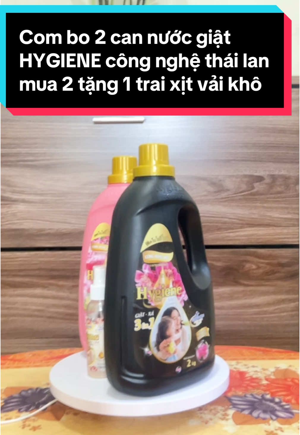 #xuhuong # Combo 2 can nước giật xả Hygiene SACOM 3in1 Can 2 kg Công Nghệ Thái Lan#🍀💥✨⚡️☘️ 