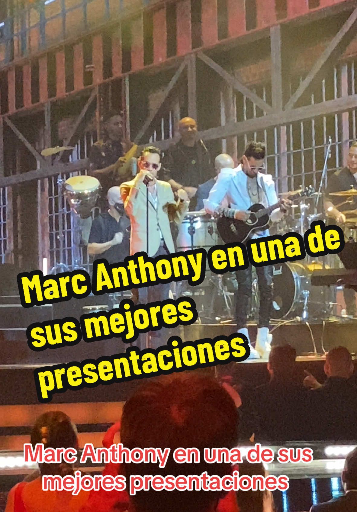 Marc Anthony en una de sus mejores presentaciones #marcanthony #salsa #rumba #salseros #puertorico #boricuas #fyp #viralvideo 