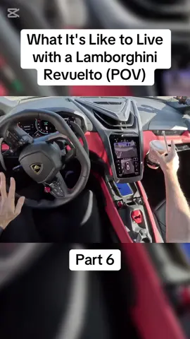 What It's Like to Live with a Lamborghini Revuelto (POV)