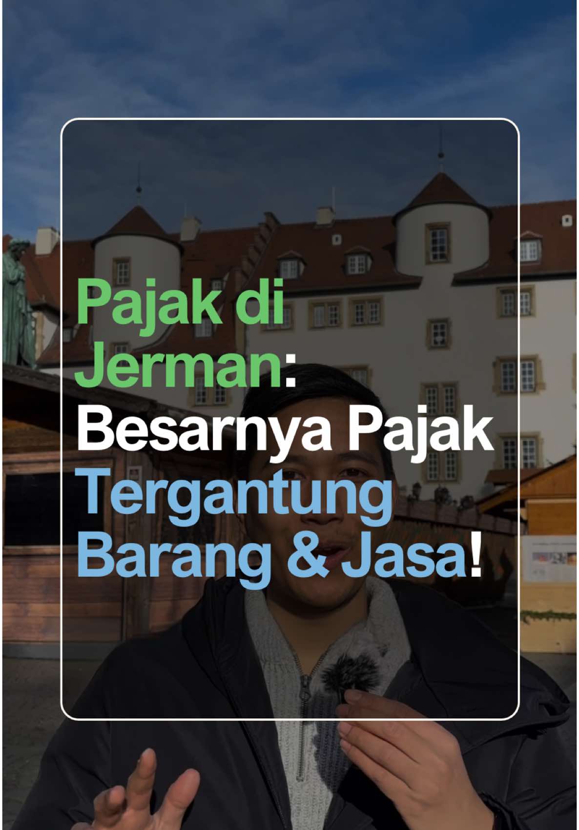 Jadi jawabannya: tergantung barang / jasa apa, karena di Jerman ada 2 PPN. Tapi di banyak Kasus lebih tinggi PPN di Jerman #PPN #jerman 