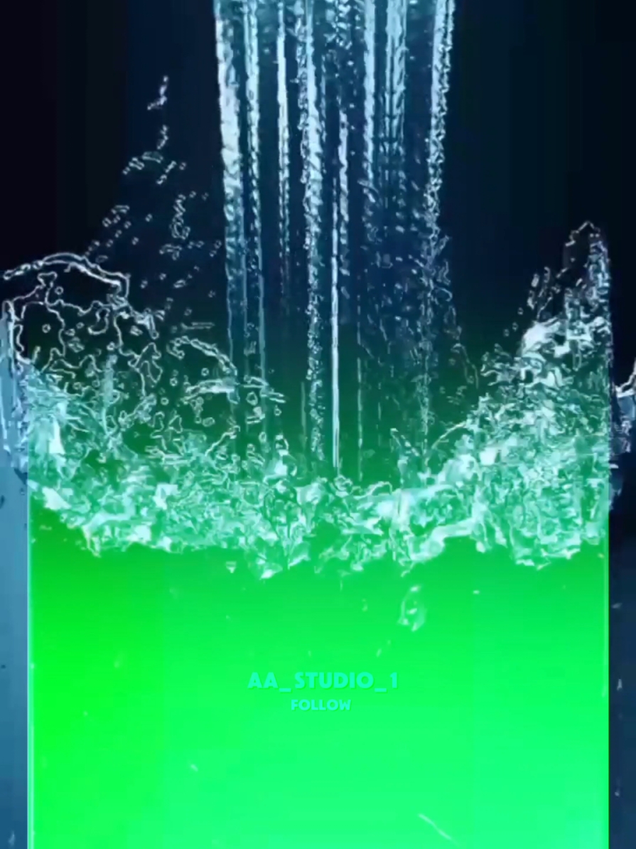 Water Filling Green Screen Template | Part 16  #CreativeEditing #instagram #intro #TikTokEdits #capcut #viral #logo 