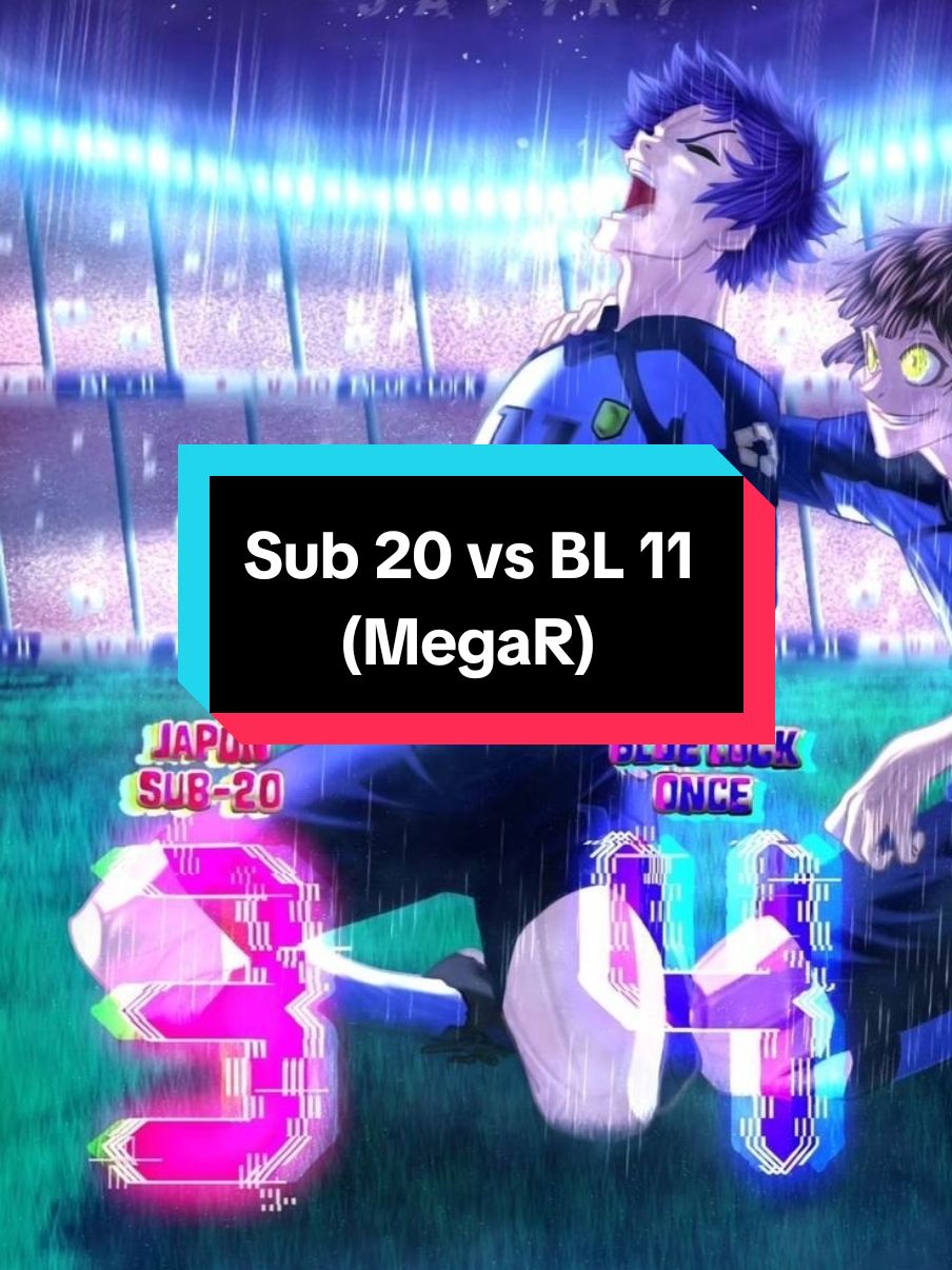 Anime vs Manga Partido Definitivo Blue Lock 11 vs Japón Sub 20 (MegaR) #isagiyoichi #bluelock #pnglock #sub20 #rinitoshi #shidouryusei 