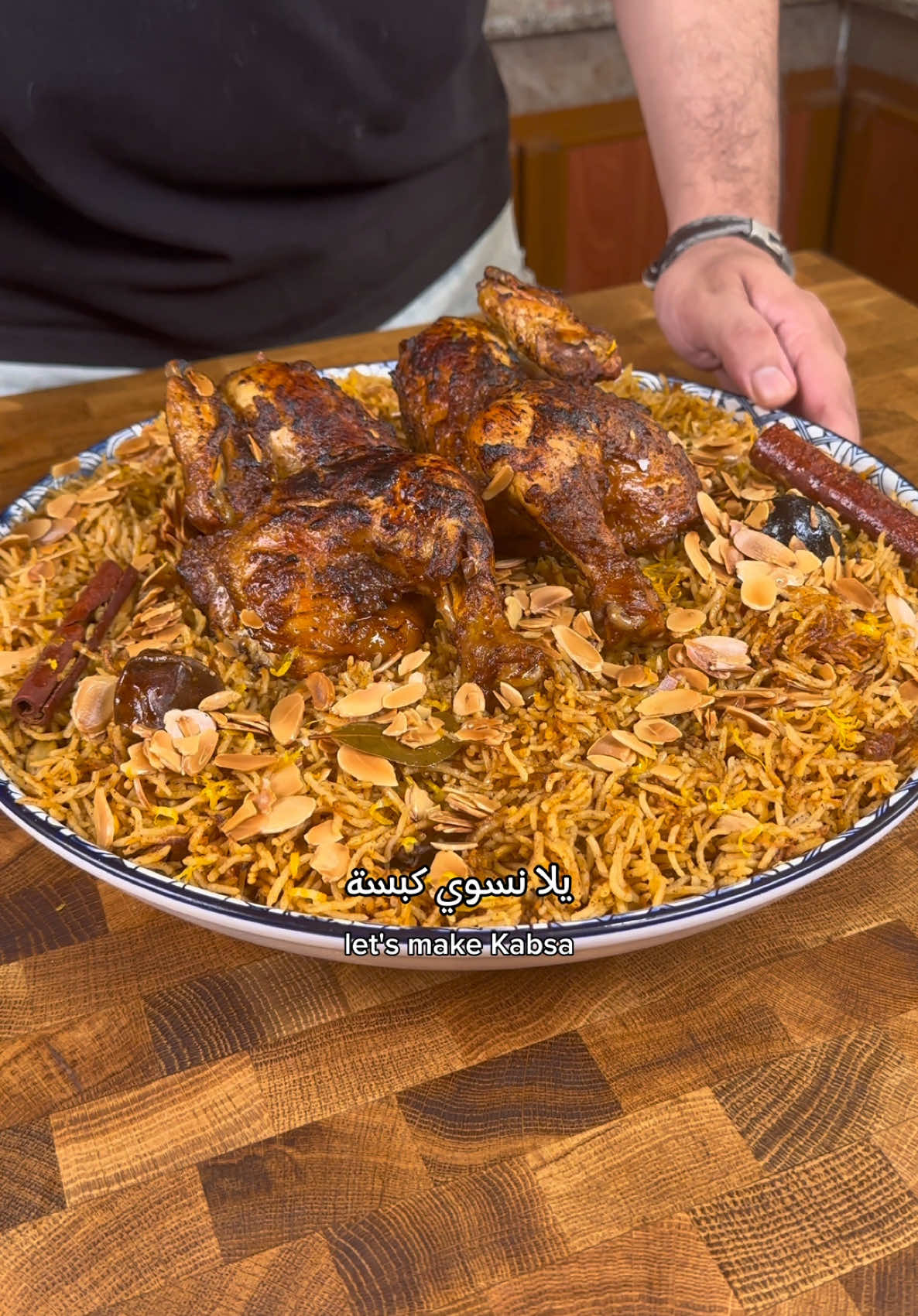 The best rice dish to ever exist Kabsa🇸🇦(كبسه) Ingredients (1 chicken & 2 cups of rice) Serves 3-4 people - 1 chicken - 2 cups of @canarybasmati - 1 onion - 1 carrot - 2 tbsps tomato puree - 1 chicken stock cube (optional) - zest of 3 oranges - 2 tbsps ghee - salt to taste Note: once you add the rice to the pot. Add enough water to cover the rice. Almost a 1 cm not even. That will keep the rice fluffy. Aromatics: ( optional but mandatory) - 2 sticks of cinnamon - 3 bay leaves - 4 cardamom pods - 3 cloves - 2 star anise - 2 lumis Spices: - 1 tsp black pepper - 1 tsp garlic powder - 1 tsp ginger powder - 1 tsp paprika - 1 tsp chili powder - 1 tsp coriander powder - 1 tsp nutmeg powder - 1 tsp cinnamon powder - 1 tsp cardamom powder - 1/2 tsp cumin powder - 1/2 tsp turmeric - 1/2 black lumi powder Note: not all of these spices might be in your spice cabinet and that is ok. Use what you have. Daqoos: - 3 tomatoes - 1 onion - 3 chilies or 1 bell pepper - 1 peeled lemon - 3 cloves of garlic - a bunch of fresh mint - 1 tsp coriander powder - 1/2 tsp cumin powder - salt to taste Note: use fresh coriander if you like it fresh. Or powder if you find coriander leaves soapy. Adjust the consistency with splashes of water.