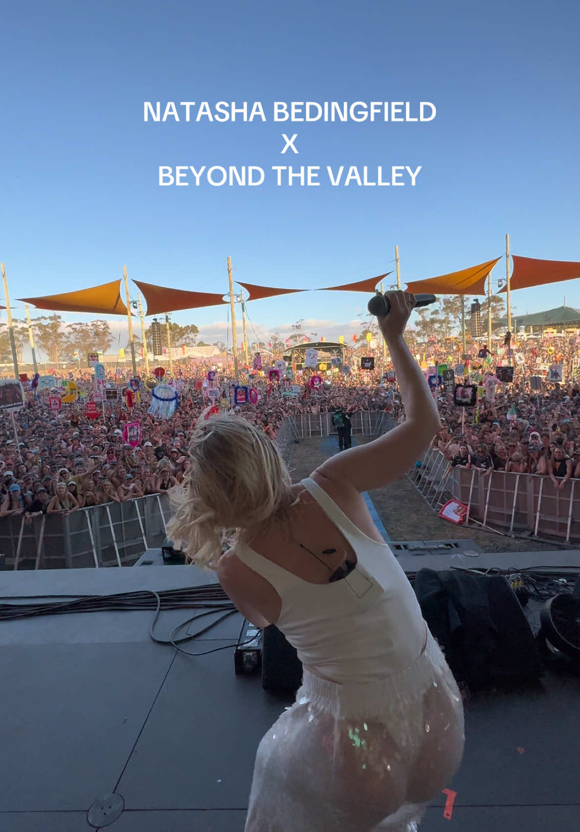 AUS LOVES YOU @Natasha Bedingfield @Beyond The Valley 🩷 #btv #beyondthevalley 