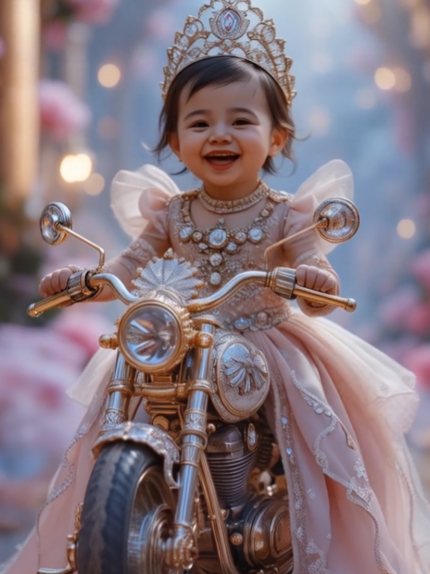 Cute babies on motorcycles #viral #cute #forkids #foryou #fyp #cutebaby #babylove #babytiktok #usa #kids 