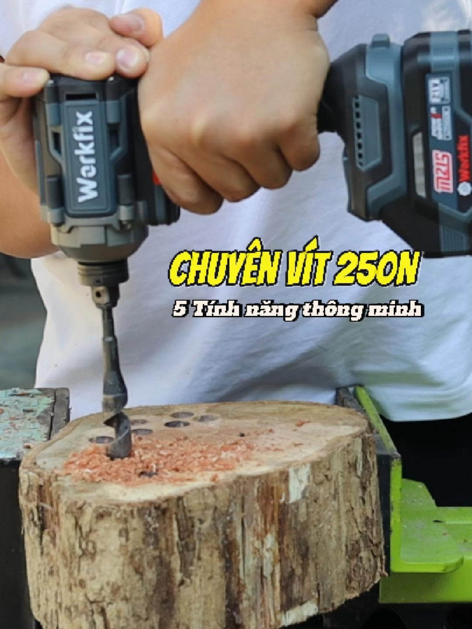 Máy chuyên vít đầu 2 trong 1 và có 5 tính năng thông minh #xuhuong #trending #chuyenvit